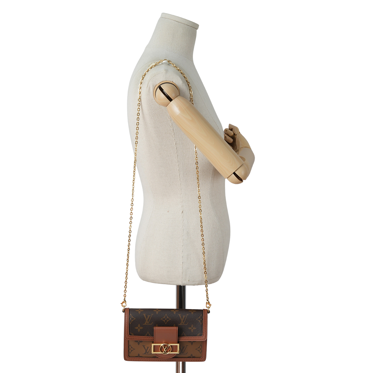LOUIS VUITTON(USED)루이비통 M68746 도핀 체인 월릿 크로스백
